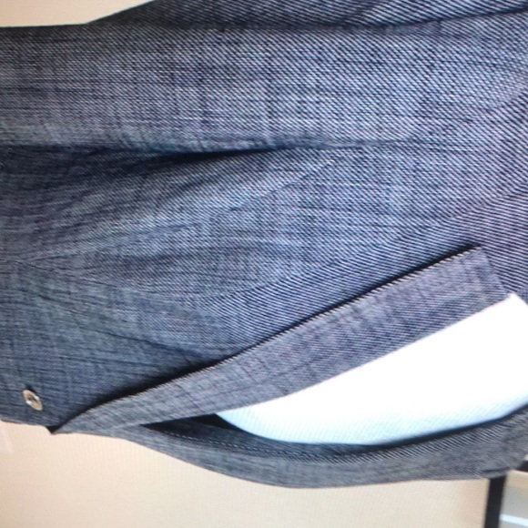 White House Black Market One Button Tweed Blazer jacket - Picture 3 of 5